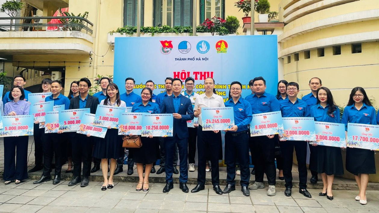 Tuổi trẻ Thủ đô ủng hộ Quỹ vì biển, đảo Việt Nam năm 2024