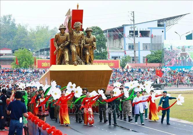 Lễ mít tinh, diễu binh, diễu hành Kỷ niệm 70 năm Chiến thắng Điện Biên Phủ