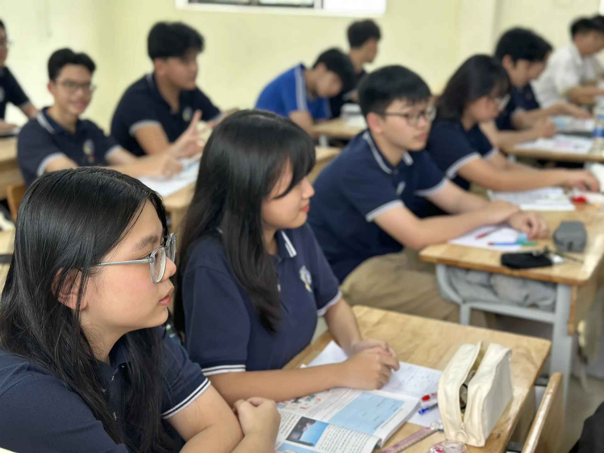 Các trường THCS đang tích cực tổ chức ôn tập cho học sinh lớp 9
