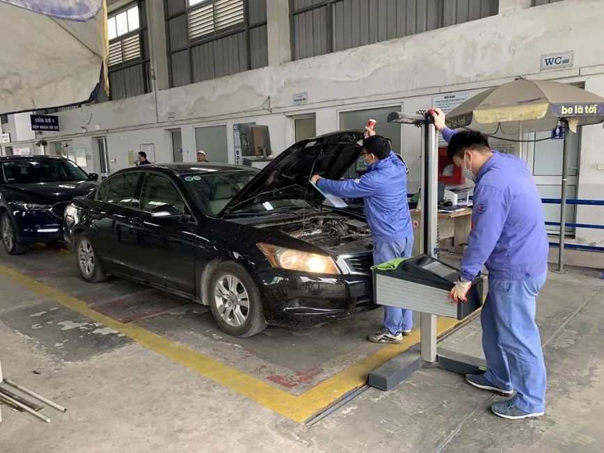 Trả phí đăng kiểm bằng mã QR như thế nào?
