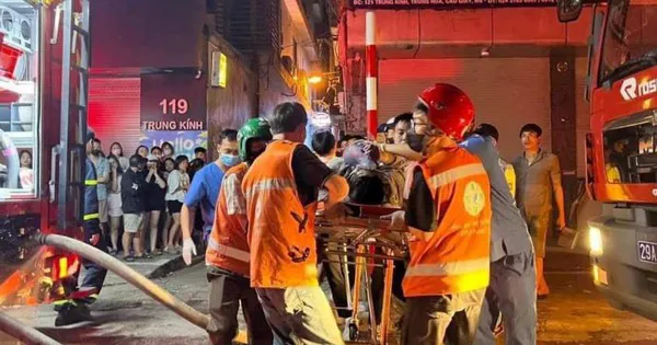 Thủ tướng chỉ đạo khắc phục hậu quả vụ cháy tại phố Trung Kính