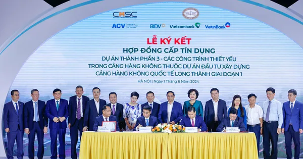 3 ngân hàng cấp 1,8 tỷ USD cho dự án sân bay Long Thành
