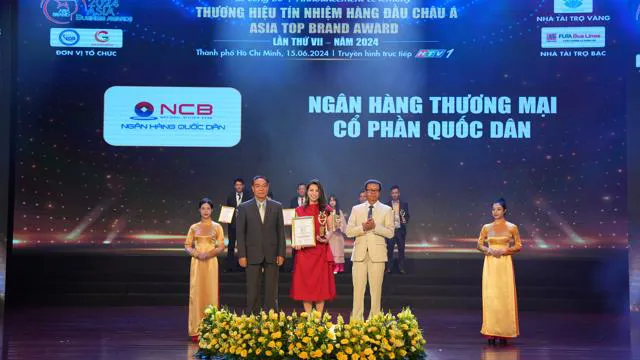 NCB iziMobile lọt Top 10 sản phẩm dịch vụ chất lượng Châu Á 2024