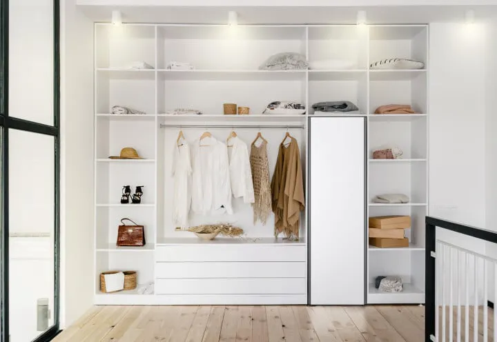 Mẹo hay thiết kế khu vực chăm sóc quần áo hiện đại và tiện nghi
