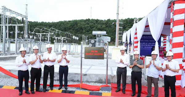 Đóng điện hoàn thành công trình đường dây và TBA 110kV Kiến Thụy, Hải Phòng