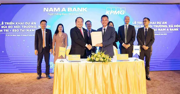 Nam A Bank triển khai dự án ESG