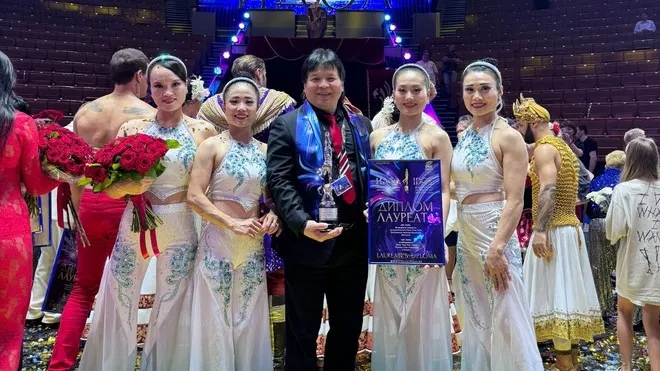 Xiếc Việt giành huy chương Bạc quốc tế