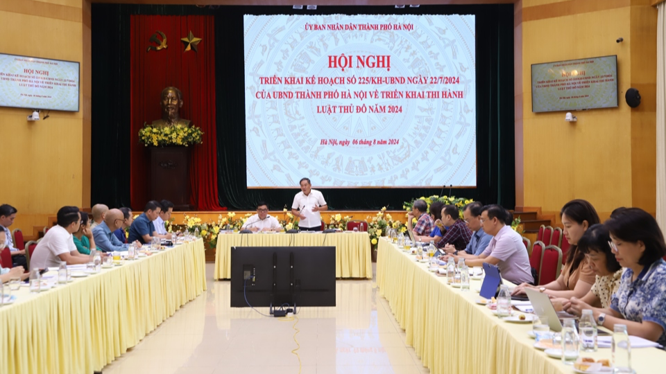 Hà Nội rà soát văn bản quy phạm pháp luật thực hiện Luật Thủ đô