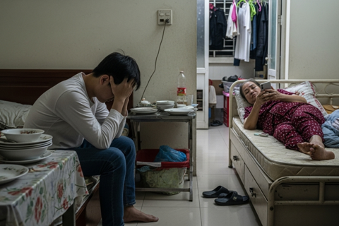 Quá giận, tôi lỡ đánh và ném đồ vào mẹ