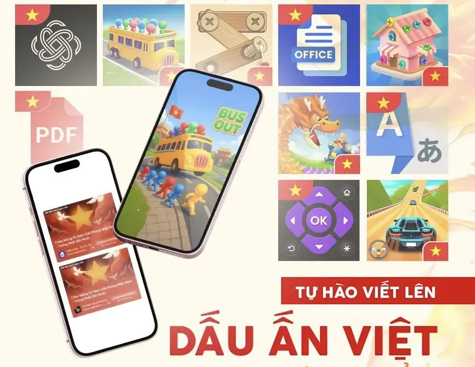 Chiến dịch “Tự hào Việt Nam” lan tỏa hình ảnh cờ đỏ sao vàng trên các nền tảng số.